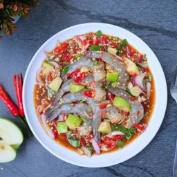 ยำกุ้งสด