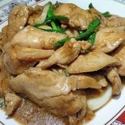 ไก่น้ำมันหอยราดข้าว
