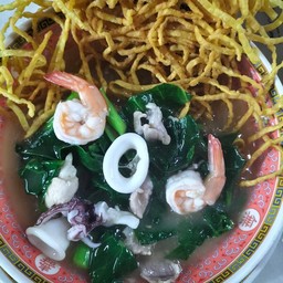 หมี่กรอบ ราดหนเา