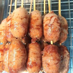 ไส้กรอกย่างไก่ทอดนมโต