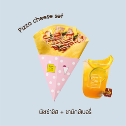 B1 พิซซ่าชีส+ ชามิกซ์เบอรี่