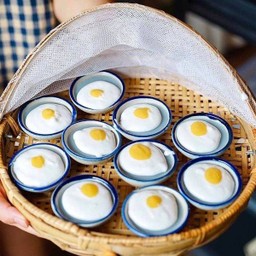 ขนมถ้วยไข่ดาว(10ถ้วย) L