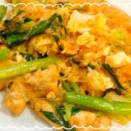 สุกี้แห้งไก่