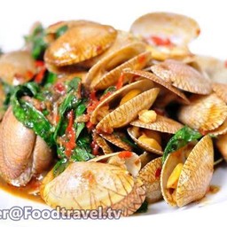 หอยลายผัดฉ่า