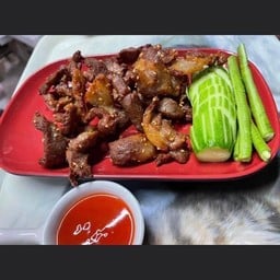 เนื้อแดดเดียวทอด