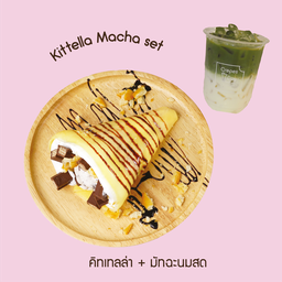 A5 คิทเทลล่า + มัทฉะนมสด