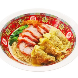 บะหมี่เกี๊ยว หมูแดง