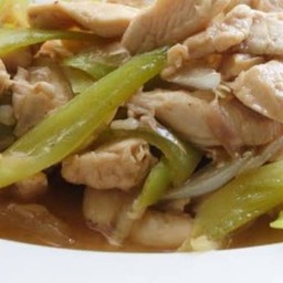 ข้าวราดพริกหยวกไก่