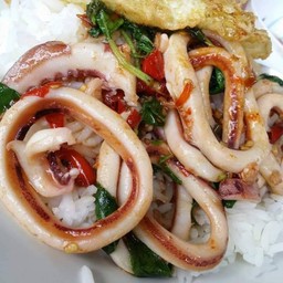 Squid Basil Rice