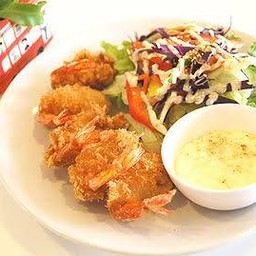 สลัดกุ้งกรอบ