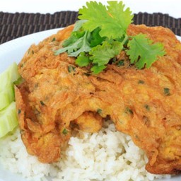 ข้าวไข่เจียวหมูสับ