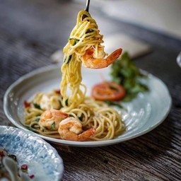 สปาเก็ตตี้ขี้เมาไก่