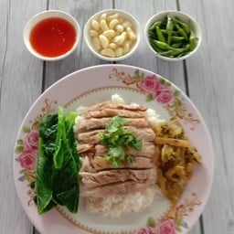 ข้าวขาหมูเนื้อล้วน ธรรมดา