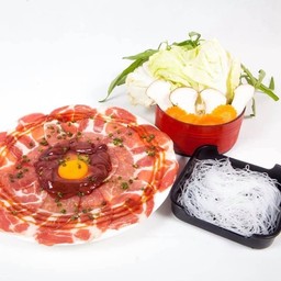 จุ่มแซ่บแจ่วฮ้อนหมูชุดเล็ก