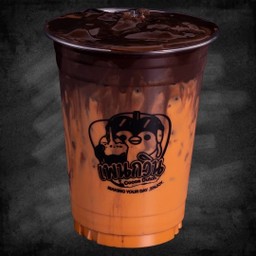 โกโก้แบล็คไทยที (ชาไทยด้านล่างโกโก้ด้านบน การแยกชั้นขึ้นอยู่กับขนส่ง)