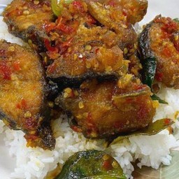 ข้าวเครื่องแกงปลาดุก