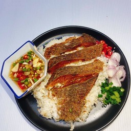 ข้าหน้าปลานิลทอด