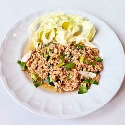 ลาบปลาแซลมอน