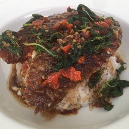 ตำผลไม้&กระเพราปลาแกะ บางบ่อ