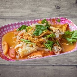 ยำไข่ดาว