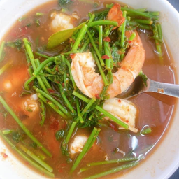 แกงส้มผักกูดกุ้ง