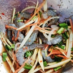 ร้านยำ-ปลาเผา แยกไฟแดง อ.ส.