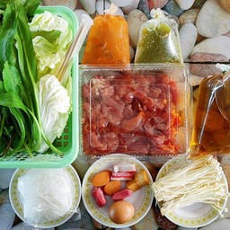 ชุดหมูพริกไทยดำ