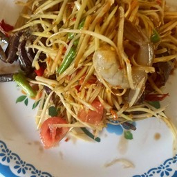 ส้มตำกุ้งสด