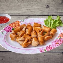 ไส้กรอกทอด
