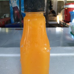 น้ำส้มคั้นสด100%
