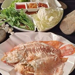 บังไฝเมี่ยงปลาเผา