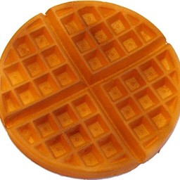 Plain waffle