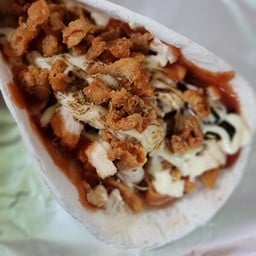 กะบับไก่+หนังไก่กรอบชีส lv.4