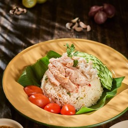 ข้าวคลุกพริกเกลือปู