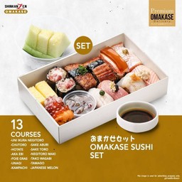 Omakase sushi set