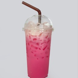 นมชมพูเย็น