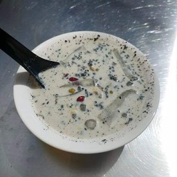 น้ำเต้าหู้งาดำทรงเครื่อง