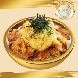 ข้าวญี่ปุ่นไก่คาราเกะดับเบิลชีส