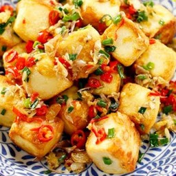 เต้าหู้คั่วพริกเกลือ