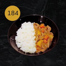 184.ข้าวแกงกะหรี่เนื้อญี่ปุ่น