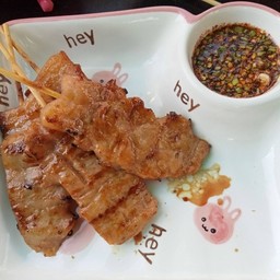 หมูปิ้งปิ้ง หน้าเซเว่น
