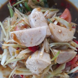 ตำหมูยอ