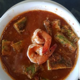 แกงส้มชะอมกุ้ง(เล็ก)