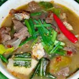 ต้มแซ่บเนื้อรสจัดจ้าน(เนื้อสด)