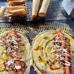 โตเกียวไส้รวมไข่+ไส้กรอก+หมูสับ