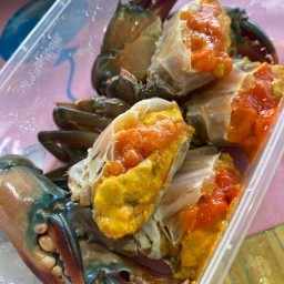 ชิ้น ปิ้ง ถ่าน น้ำจิ้มซีฟู้ดรสเด็ด