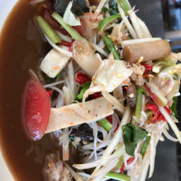 ตำซั่วหมูยอเส้นสดบีบสดใหม่