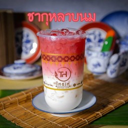 ชากุหลาบนม