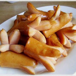ไส้กรอกทอด