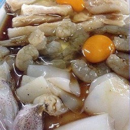 กุ้ง+ปลาหมึกจุ่ม